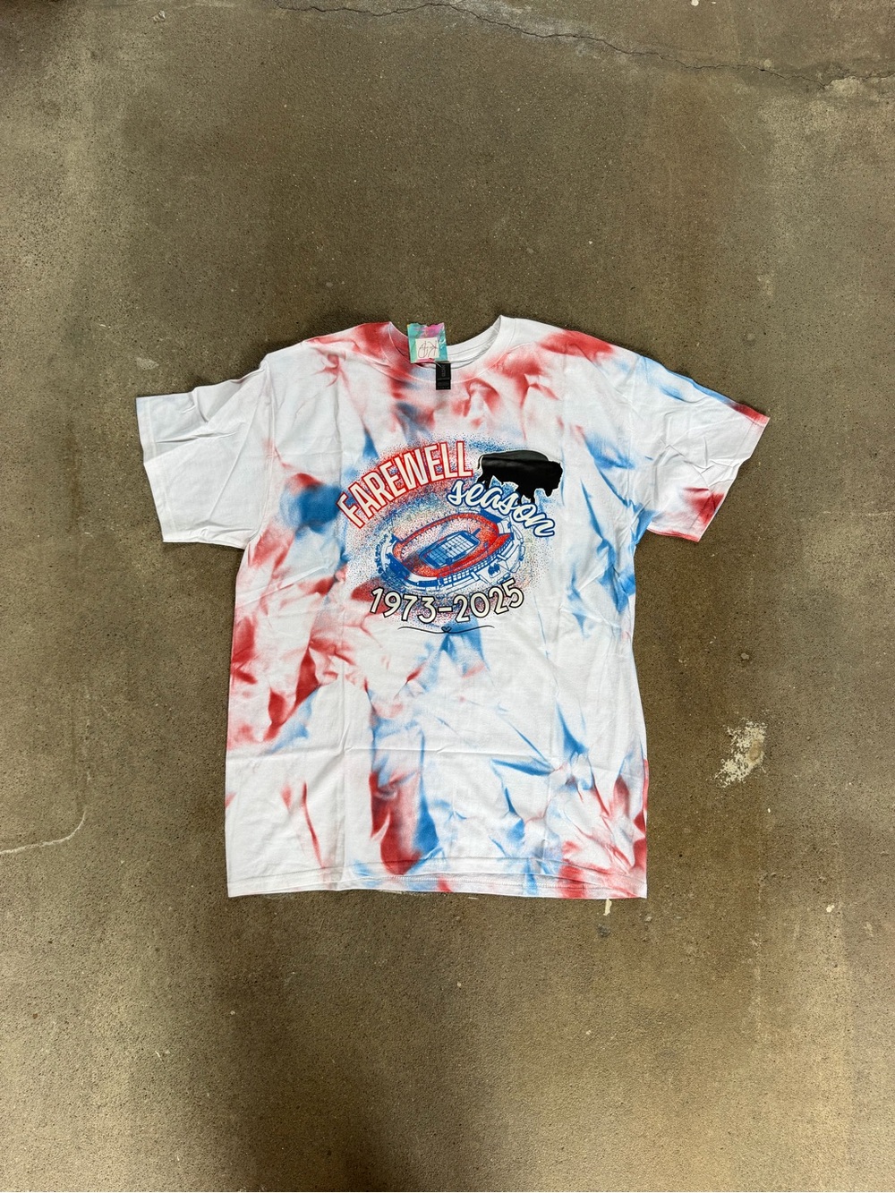NWT Totally Buffalo X KD Botique Buffalo Bills Farewell Season TShirt Size Large